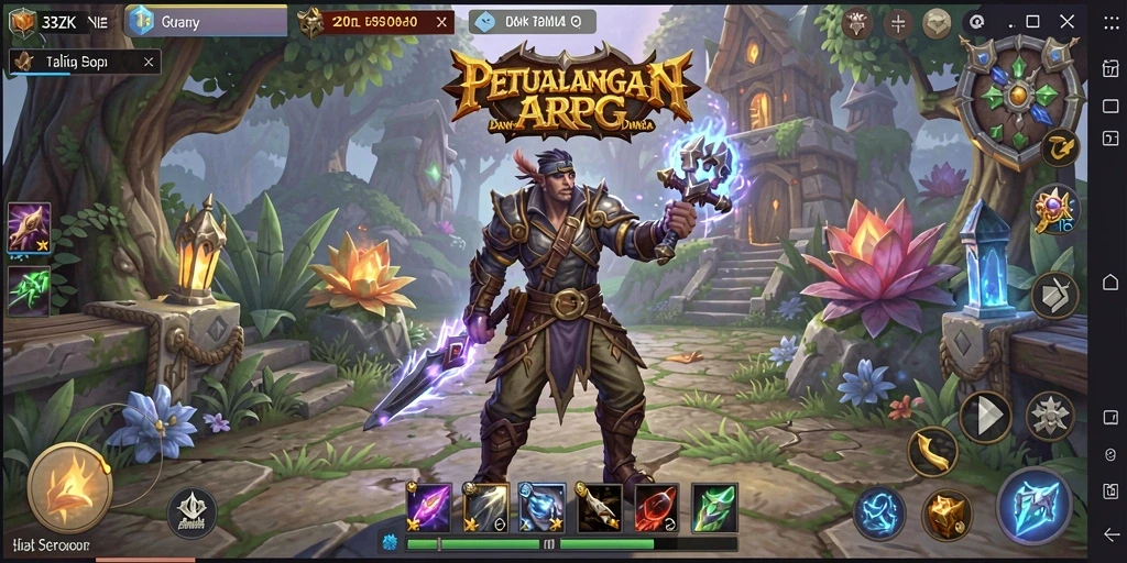 Tampilan visual epik dari gameplay 33ZK yang mendebarkan.