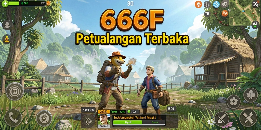 Screenshot gameplay Open World yang menakjubkan dari 666F.