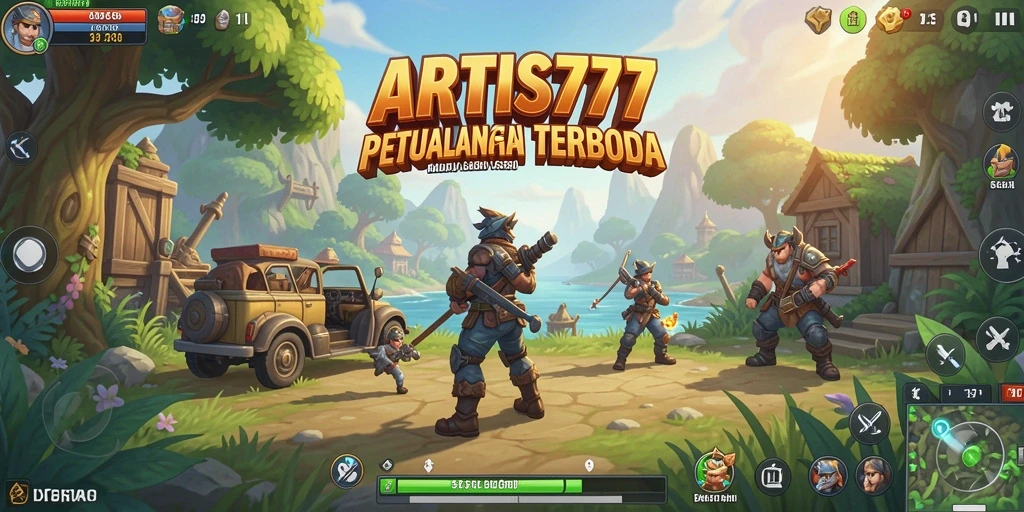 Tampilan gameplay Open World yang menarik di ARTIS777.