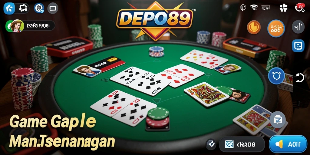 Tampilan seru gameplay DEPO89 yang menarik.
