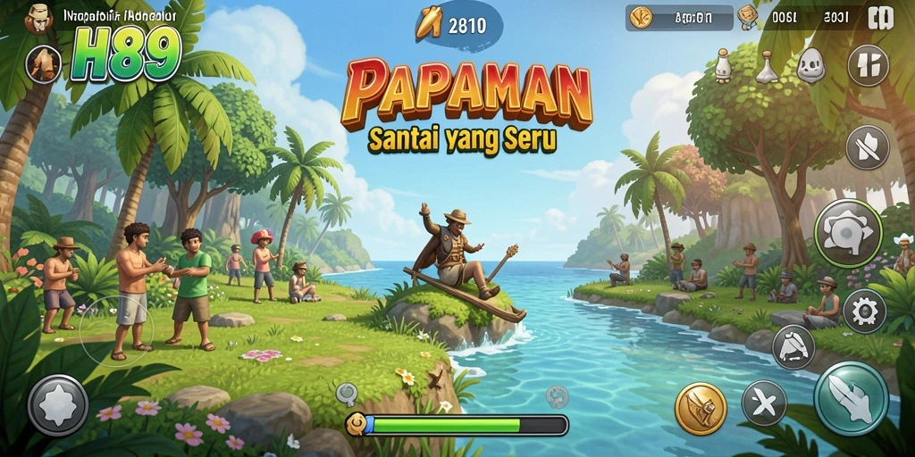 Gameplay H89 yang seru dan penuh warna.