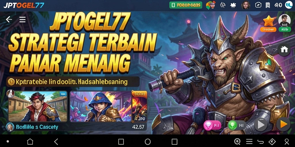 Tangkapan layar gameplay JPTOGEL77 menunjukkan aksi strategis yang mendebarkan.