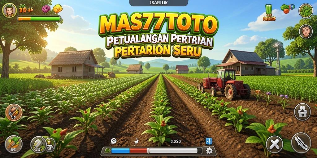 Tampilan gameplay menarik dari game pertanian MAS77TOTO.