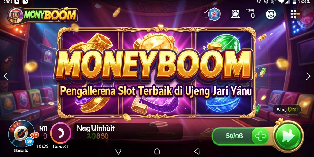 Tampilan gameplay Slot yang seru dan mengasyikkan di MONEYBOOM.