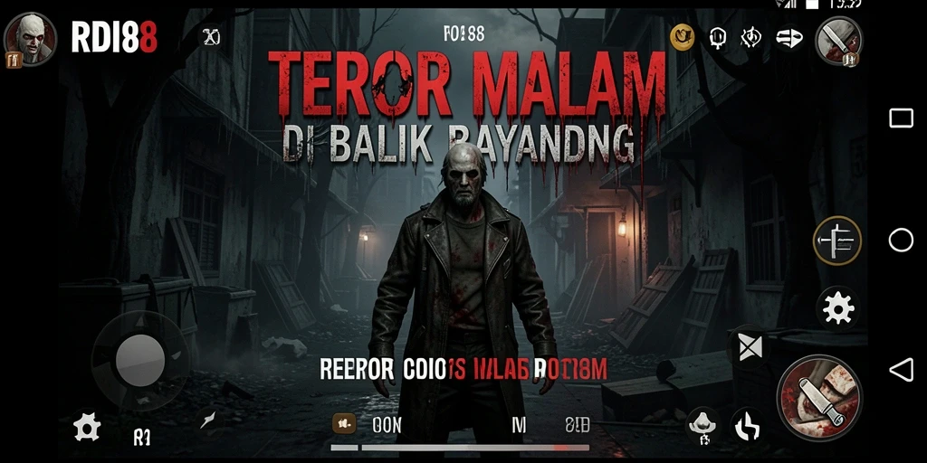 Screenshot menampilkan momen menegangkan dari gameplay RDI88.