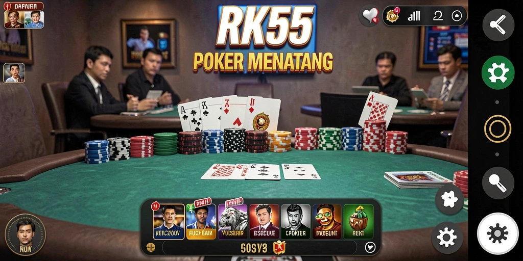 Gameplay seru dan kompetitif di RK55, undang teman Anda!