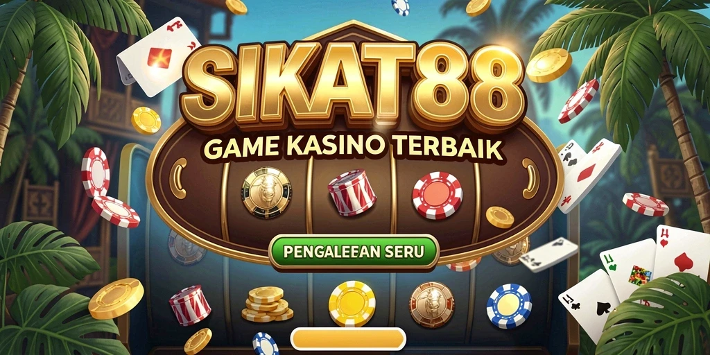 Tampilan utama SIKAT88 menampilkan berbagai permainan kasino yang menarik.