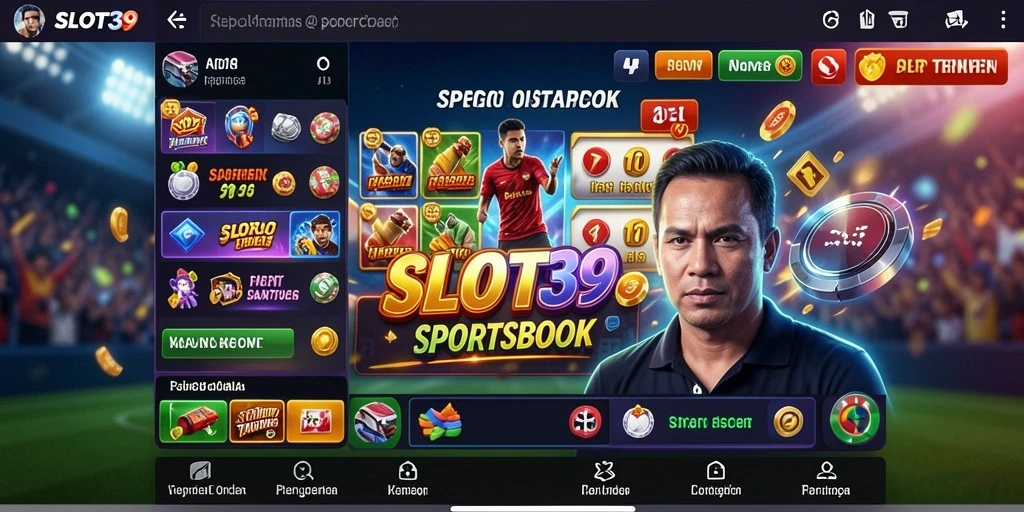 Gameplay menarik dari aplikasi Sportsbook SLOT39.