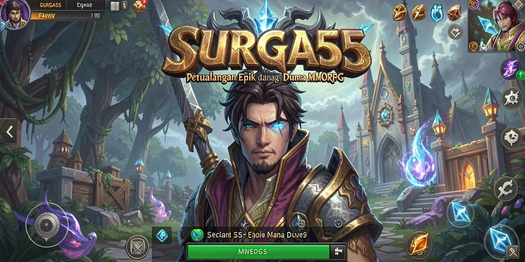 Tampilan gameplay SURGA55 yang memukau dan menegangkan.