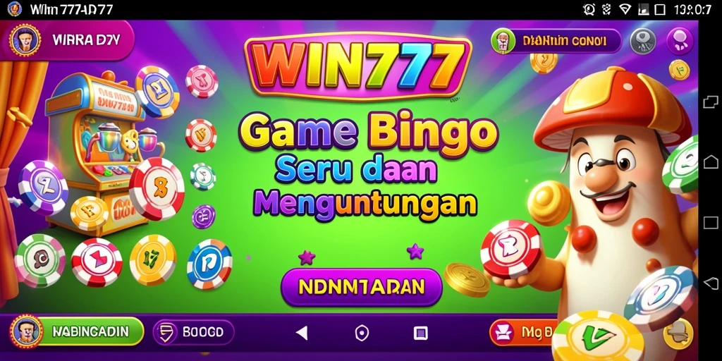 Gameplay Bingo yang seru dan mengasyikkan di WIN777.